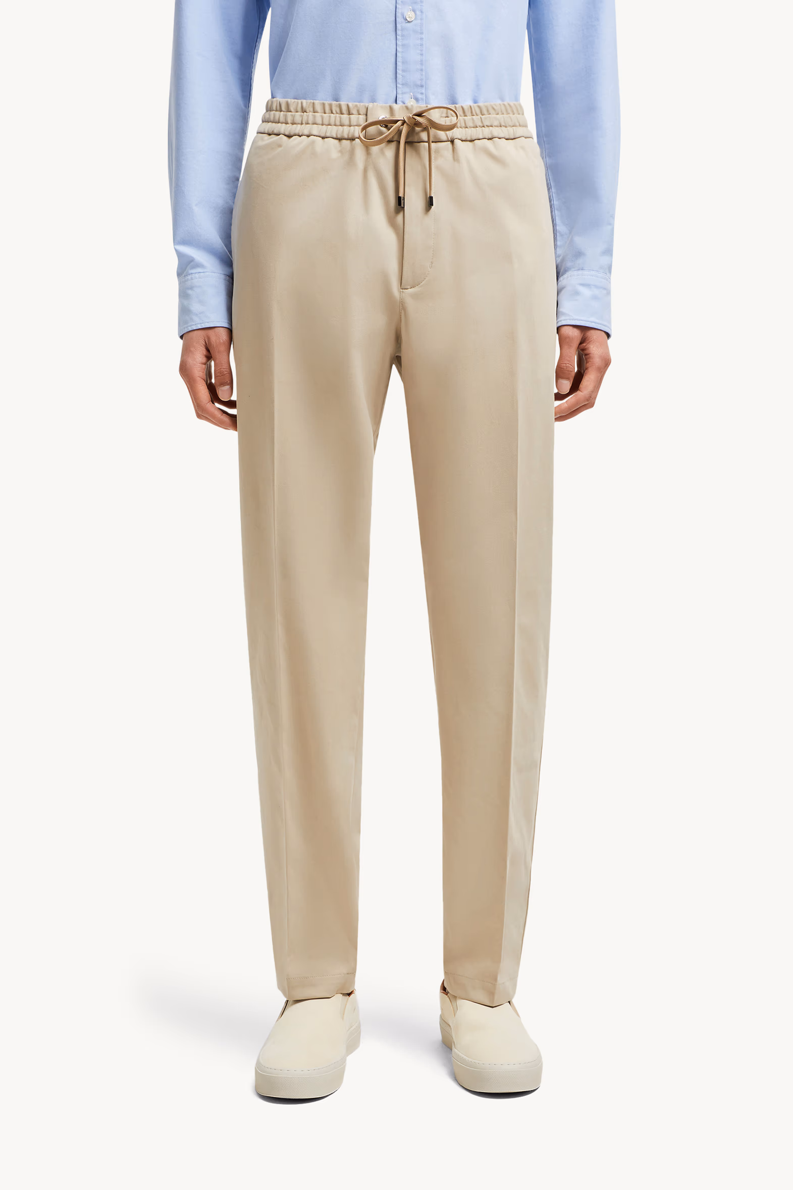 Pantalones deportivos de algodón Hombre Beige Moncler 3